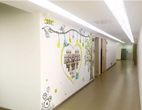 华宁公司文化墙