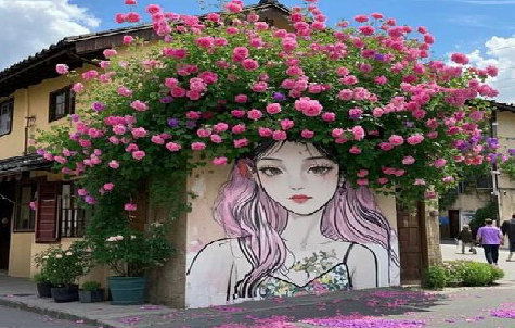 华宁怎么设计网红打卡墙绘