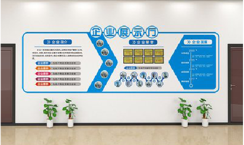 华宁设计师必看的文化墙设计定律。