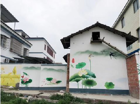 华宁室外墙绘-从选材到保养。