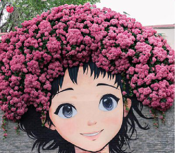 华宁墙体彩绘-网红墙打卡