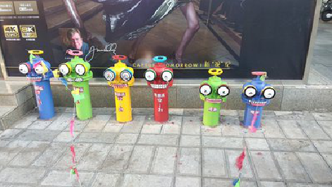 华宁商业区彩绘