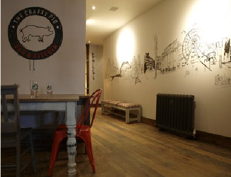 华宁教你判断手绘墙质量的好坏。