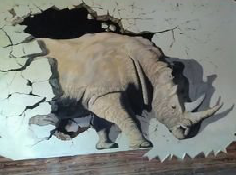 华宁在墙绘中，如何绘制3D效果？